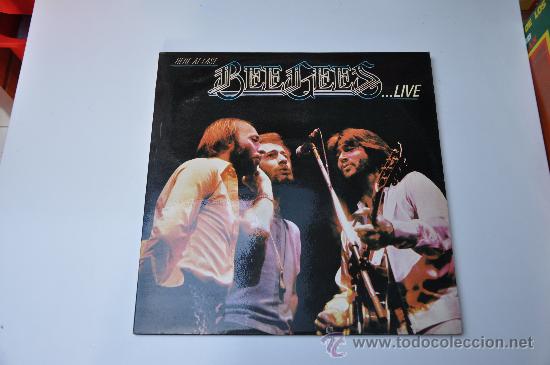 Discos de vinilo: BEE GEES ... LIVE DOBLE LP - Foto 1
