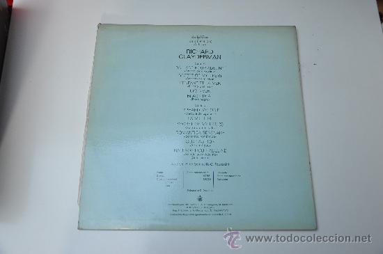 Discos de vinilo: BALADA PARA ADELINE,RICHARD CLAYDERMAN - Foto 2