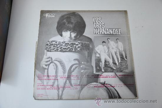 Discos de vinilo: LOS TRES HERNANDEZ - LP - Foto 2