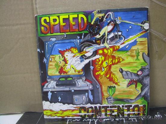 Discos de vinilo: SPEED - CONTENTO / ERNESTO ESTA PUESTO - LA GENERAL 1989 - Foto 1