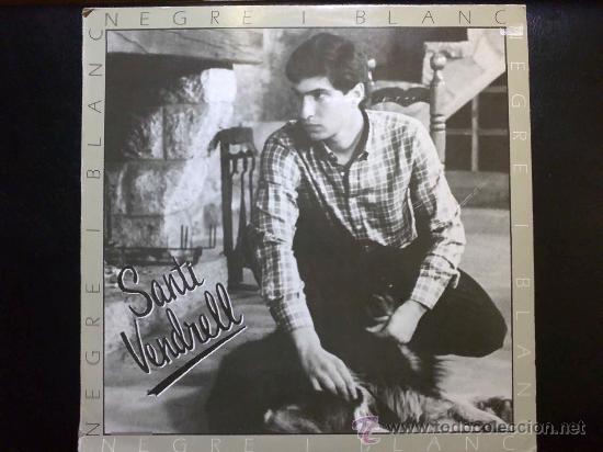 Discos de vinilo: SANTI VENDRELL - NEGRE I BLANC - LP DE VINILO - Foto 1