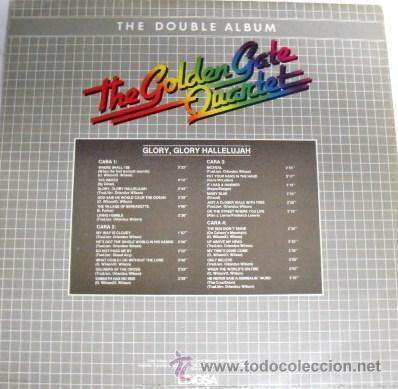 Discos de vinilo: DOBLE ALBUM LP DE VINILO THE GOLDEN GATE QUARTET EDITADO POR EDIGSA EN 1982 - Foto 3 - 29534001