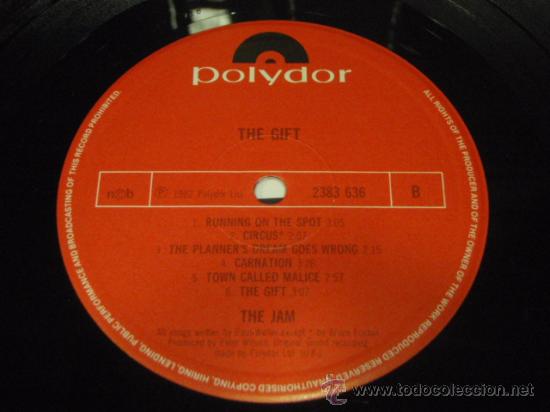 Discos de vinilo: The Jam &lrm;&ndash; The Gift Scandinavia,1982 Polydor* - Foto 4