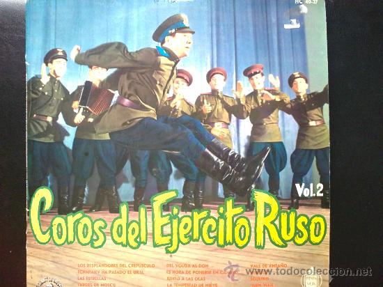 Discos de vinilo: COROS DEL EJ&Eacute;RCITO RUSO VOLUMEN 2 - LP DE VINILO - Foto 1