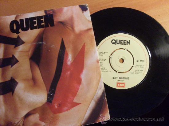 Discos de vinilo: QUEEN ( BODY LANGUAGE ) SINGLE (EPI18) - Foto 1