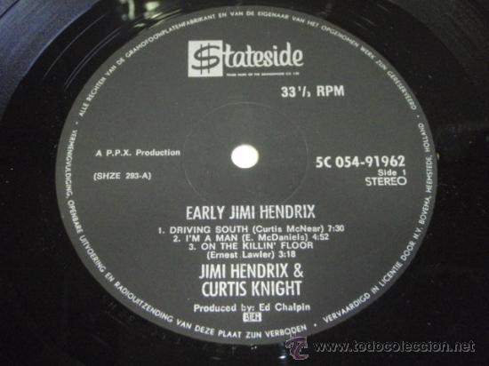Discos de vinilo: Jimi Hendrix &lrm;&ndash; Early Jimi Hendrix Holanda Stateside - Foto 3