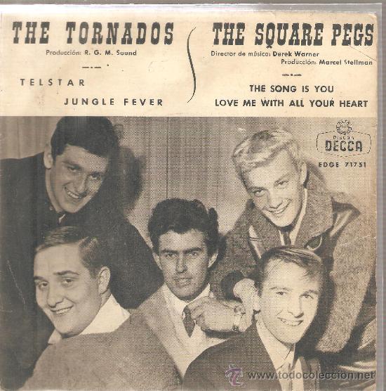 Discos de vinilo: EP THE TORNADOS +  THE SQUARE PEGS - Foto 1