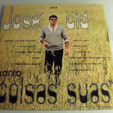 Disques de vinyle: JOSE CID - COISAS SUAS. Lote 29575767