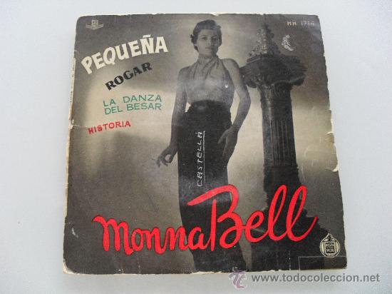 Discos de vinilo: MONNA BELL - PEQUE&Ntilde;A + 3 EP - Foto 1