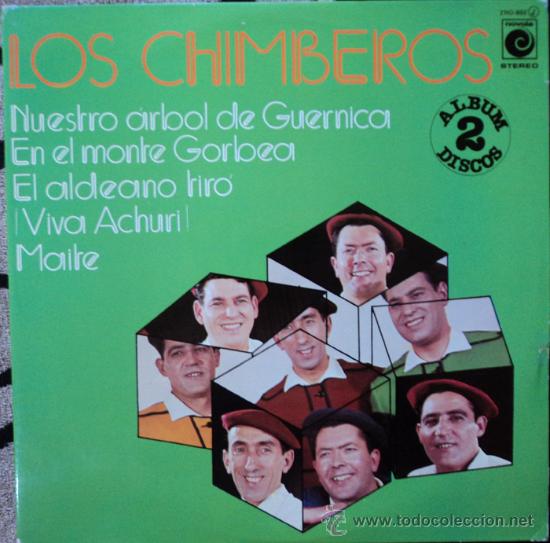 Discos de vinilo: Los Chimberos, Grandes Exitos, Edicion de 1976 de Espa&ntilde;a, Doble - Foto 1