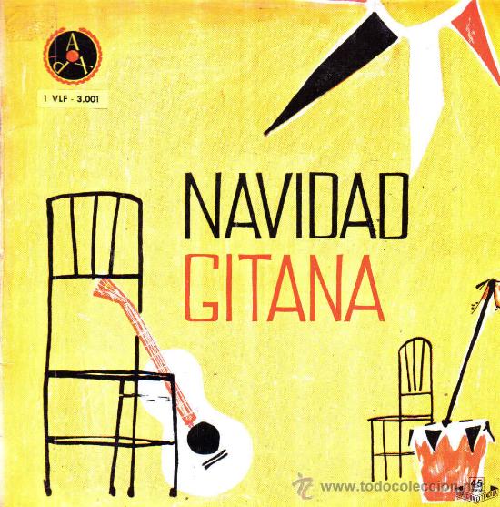 Disques de vinyle: NAVIDAD GITANA EP 1959 SPAIN