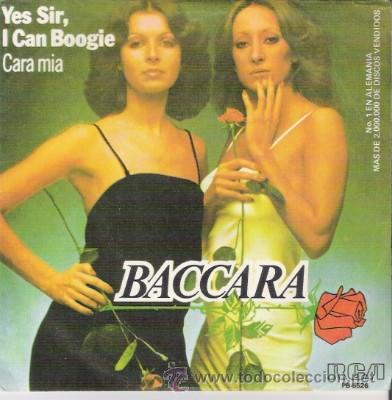 Discos de vinilo: SINGLE DE BACCARA, YES SIR, I CAN BOOGIE - Foto 1