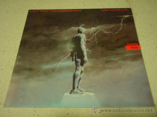 Discos de vinilo: Jim Capaldi &lrm;&ndash; Let The Thunder Cry Germany,1981 EMI Records - Foto 1