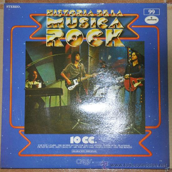 Discos de vinilo: HISTORIA DE LA MUSICA ROCK - N&ordm; 99 10CC - Foto 1