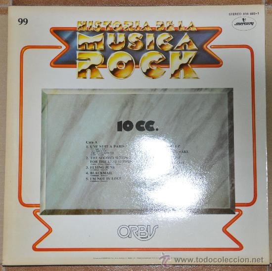 Discos de vinilo: HISTORIA DE LA MUSICA ROCK - N&ordm; 99 10CC - Foto 2