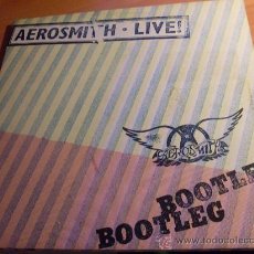 Discos de vinilo: AEROSMITH ( LIVE BOOTLEG ) 12” DOBLE LP ( EX / EX ) 1978 UK ( VIN1)