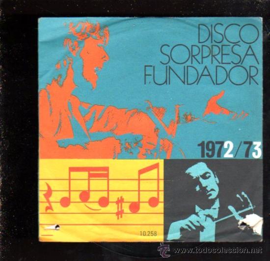 Discos de vinilo: SINGLES. FUNDADOR - 1972 / 73 - Foto 1
