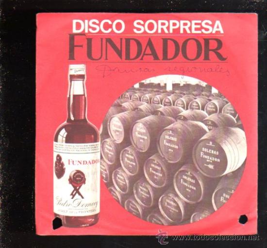 Discos de vinilo: SINGLE. FUNDADOR - DANZAS REGIONALES - Foto 1