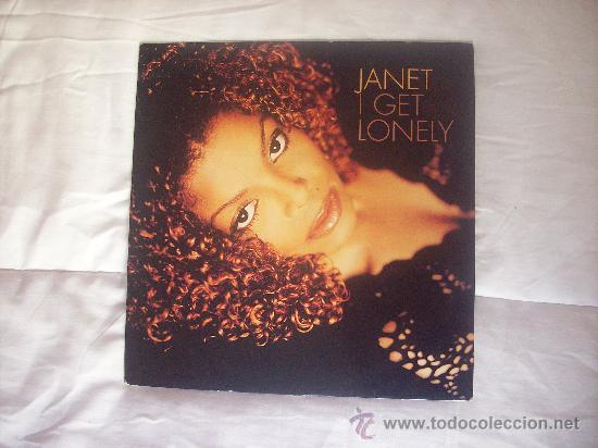 Discos de vinilo: MAXI DE JANET I GET LONELY - Foto 1