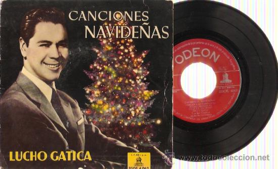 Discos de vinilo: EP LUCHO GATICA - CANCIONES DE NAVIDAD - Foto 1