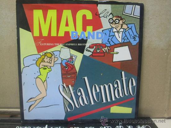 Discos de vinilo: MAC BAND - STALEMATE - EDICION U.K. - MCA 1988 - Foto 1