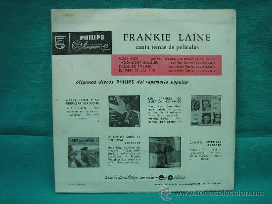 Discos de vinilo: Singles de Frankie Laine - Foto 2