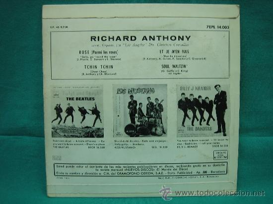 Discos de vinilo: Singles de Richard Anthony - Foto 2