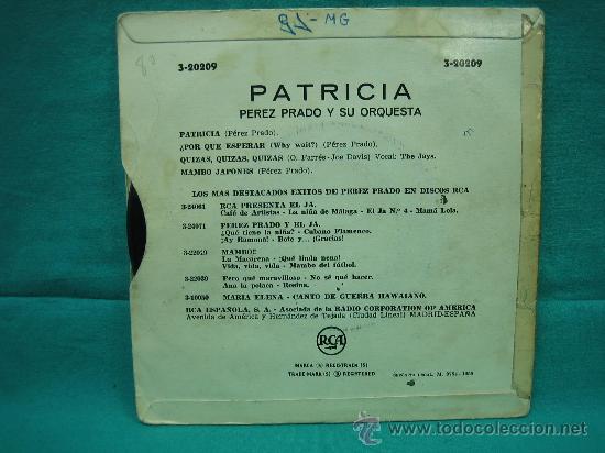 Discos de vinilo: Patricia - Foto 2