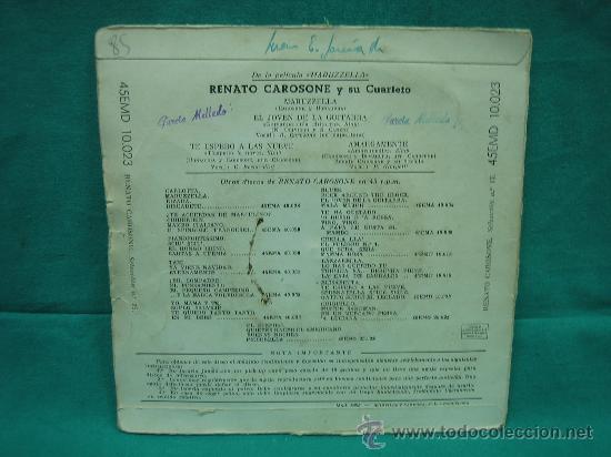 Discos de vinilo: Renato Carasone y su cuarteto - Foto 2