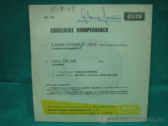 Discos de vinilo: Engelbert Humperdinck - Foto 2