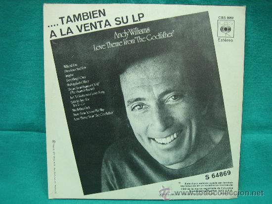 Discos de vinilo: Andy Williams - Foto 2