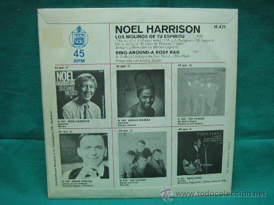 Discos de vinilo: Singels Noel Harrison - Foto 2