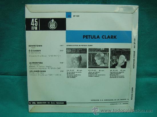 Discos de vinilo: Singels Petula Clark - Foto 2