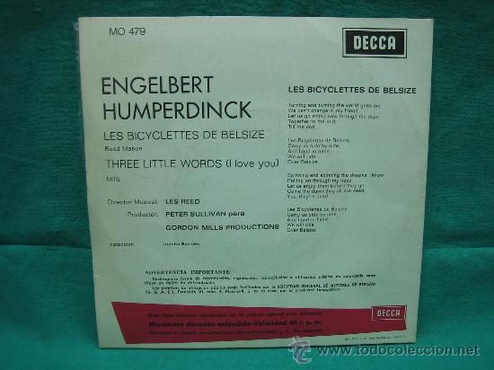 Discos de vinilo: Singels Engelbert Humperdinck - Foto 2