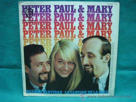 Discos de vinilo: Singels Peter Paul and Mary - Foto 2