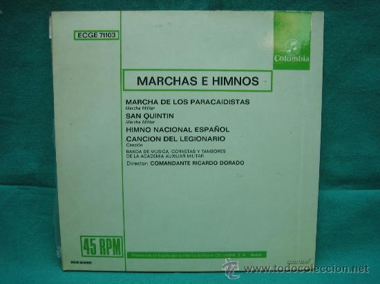 Discos de vinilo: Singels Marchas Militares - Foto 2
