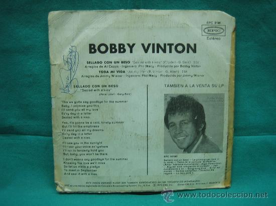 Discos de vinilo: Singels Bobby Vinton - Foto 2