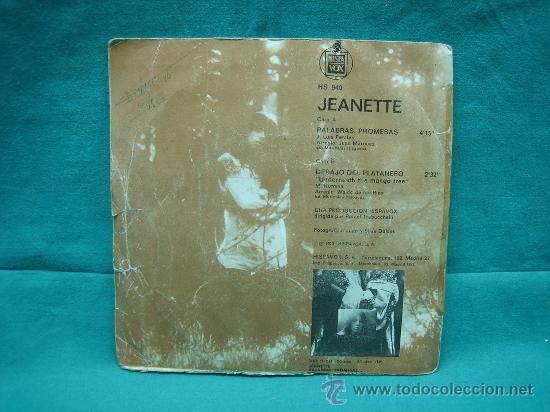 Discos de vinilo: Singels Jeanette - Foto 2