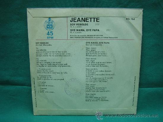 Discos de vinilo: Singels Jeanette - Foto 2