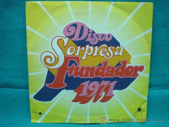 Discos de vinilo: Singles disco sorpresa Fundador 1971 - Foto 1