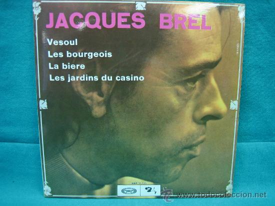 Discos de vinilo: Singles Jacques Brel - Foto 1
