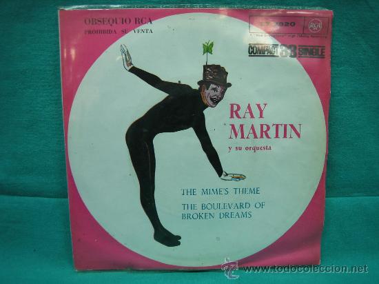 Discos de vinilo: Singles Ray Martin - Foto 1