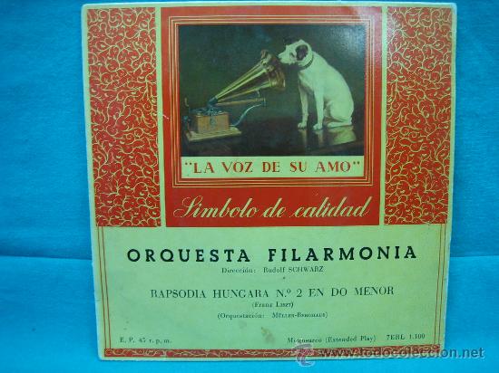 Discos de vinilo: Orquesta Filarmonica - Foto 1