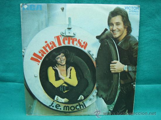 Discos de vinilo: Singels Maria Teresa / J.e. Monchi - Foto 1