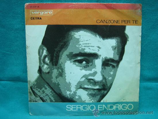 Discos de vinilo: Singels Sergio Endrigo y Gianni Pettenati - Foto 1