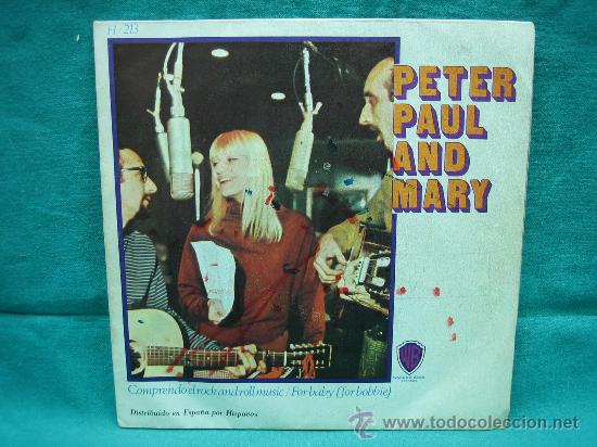 Discos de vinilo: Singels Peter Paul and Mary - Foto 1