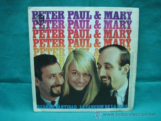 Discos de vinilo: Singels Peter Paul and Mary - Foto 1