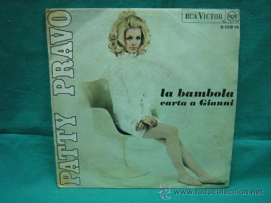 Discos de vinilo: Singels Patty Pravo - Foto 1
