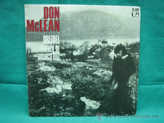 Discos de vinilo: Singels Don Mclean - Foto 1