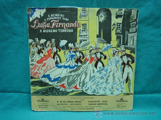 Discos de vinilo: LP  Zarzuela. E. Moreno y Torraba - Foto 1
